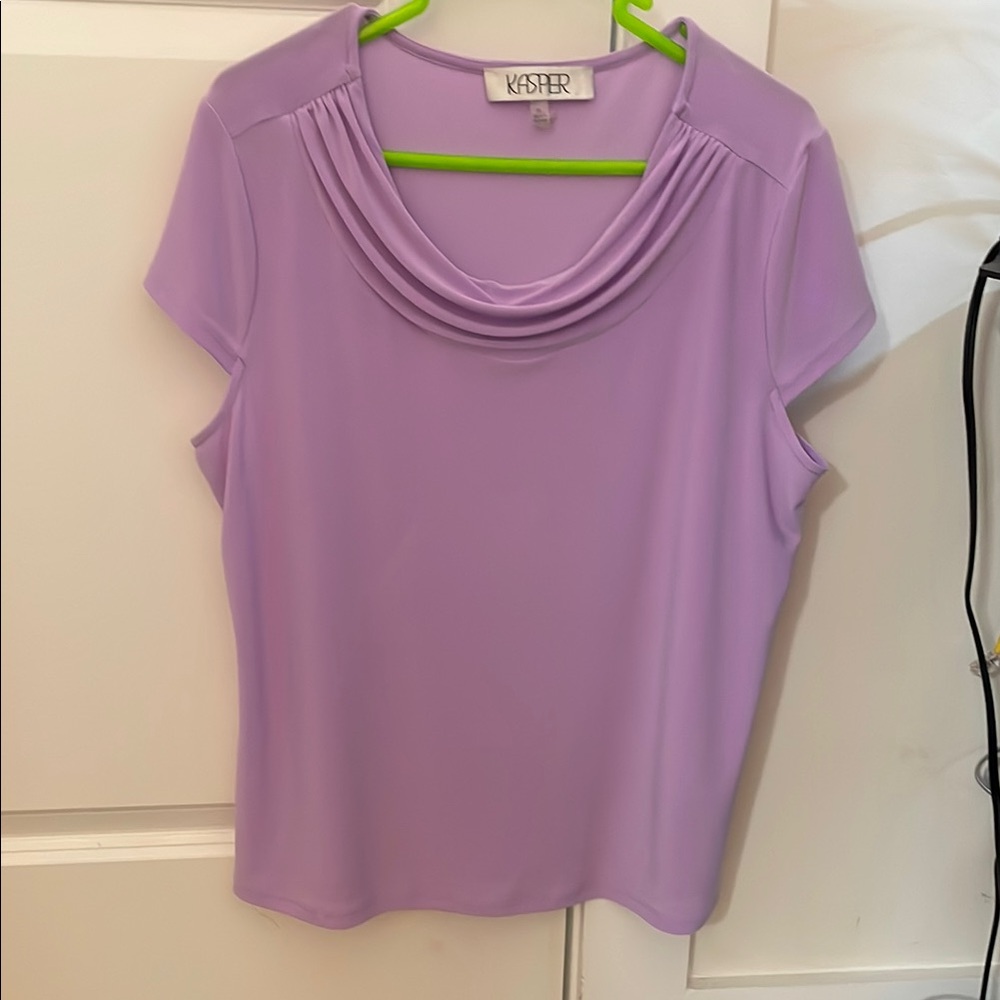 Kasper Women's Lavender Top
